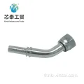 Raccords de tuyaux hydrauliques métriques BSP JIC